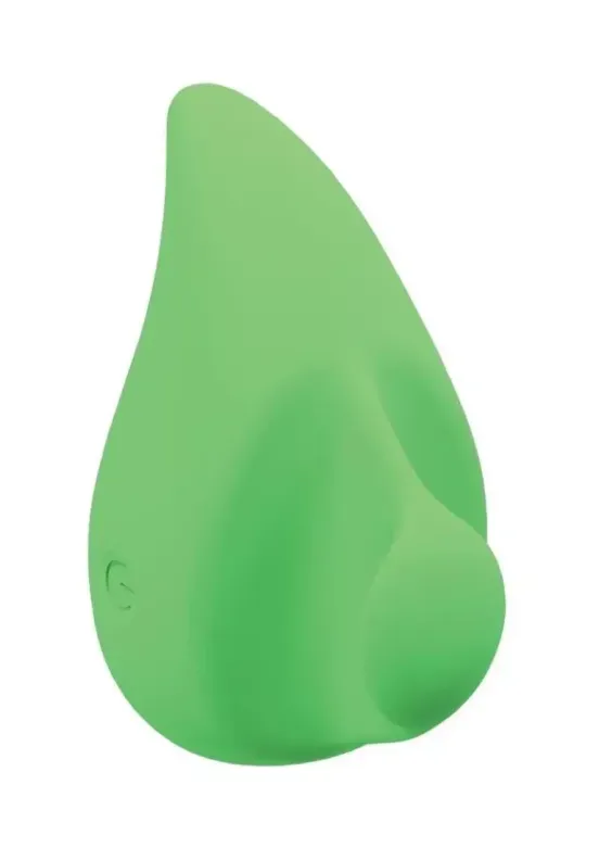 Loveline ErgoDrop 10 Function Rechargeable Silicone Massager-Green v3