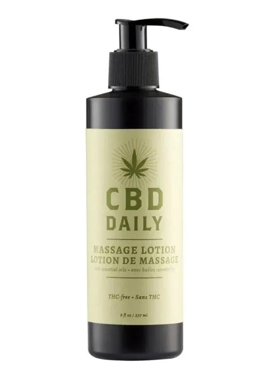Earthly Body C B D Massage Lotion