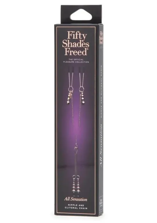 Fifty Shades Freed All Sensation Nipple Clitoral Chain v1 | Find Your Own Passion Fifty Shades Freed All Sensation Nipple Clitoral Chain v1