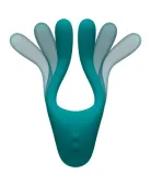 Tryst V2 Bendable Multi Zone Massager w/Remote - Teal v4 | Find Your Own Passion Tryst V2 Bendable Multi Zone Massager w/Remote - Teal v4