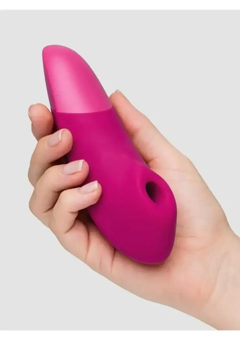 Womanizer Enhance Rechargeable Silicone Clitoral Stimulator Vibrant Pink v3