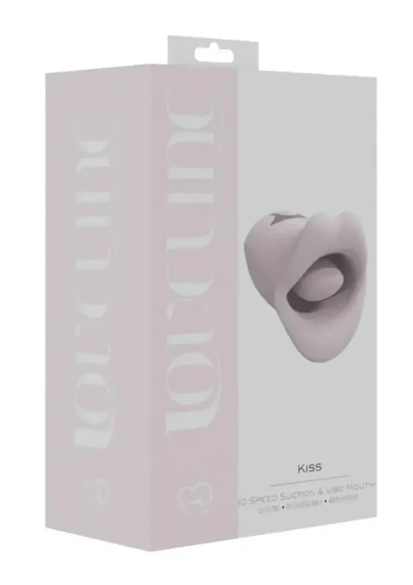 LoveLine Kiss 10 Speed Silicone Rechargeable Suction Vibrating Clitoral Vibrator v1