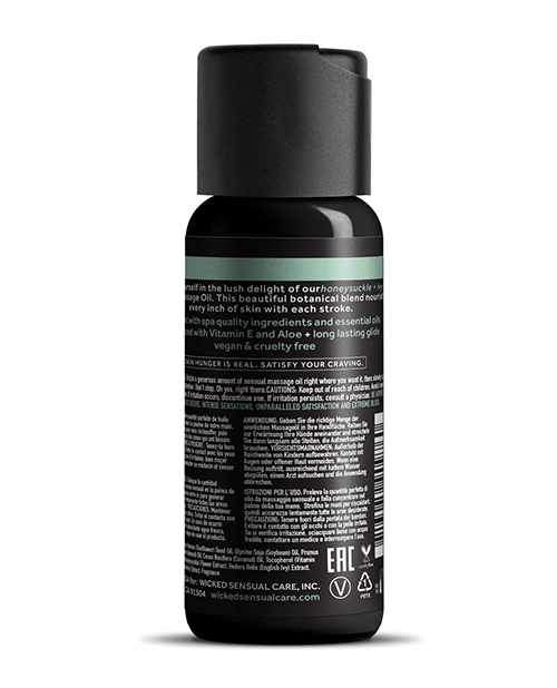 Wicked Sensual Care Honeysuckle and Ivy Massage Oil v2