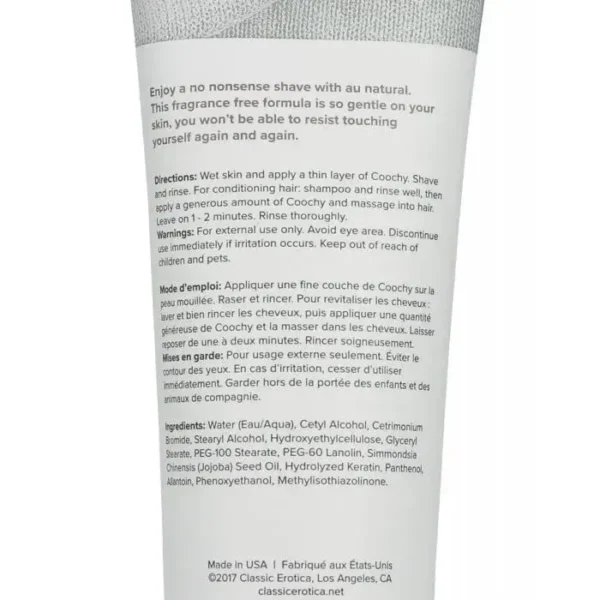 Coochy Au Natural 3.4ozA