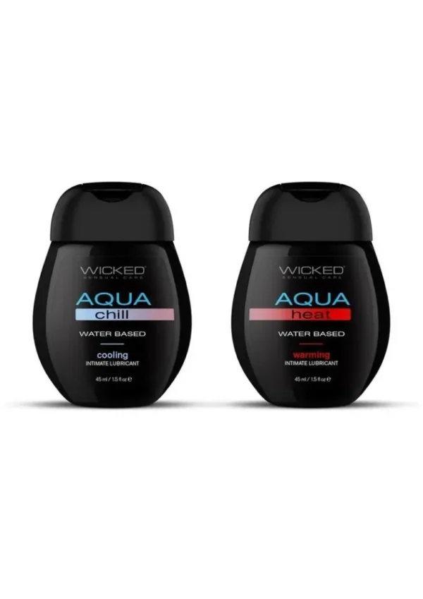 Wicked Sensual Warming_Cooling Water based Lubricant Sensations Kit v2