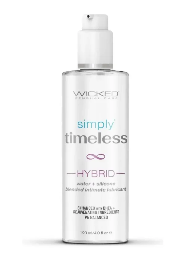 Wicked Simply Timeless Hybrid Personal Lubricant 4oz