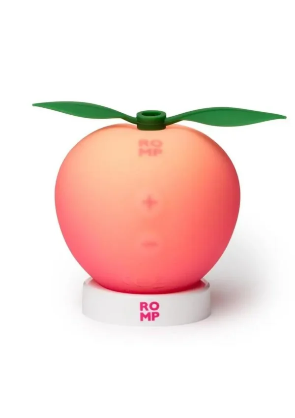 Romp Pink Peach Rechargeable Silicone Vibrator - Orange v3