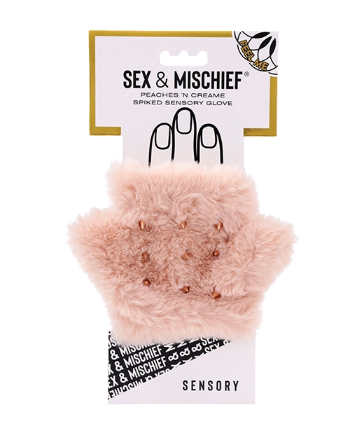 Sex Mischief Peaches n CreaMe Spiked Sensory Glove v1