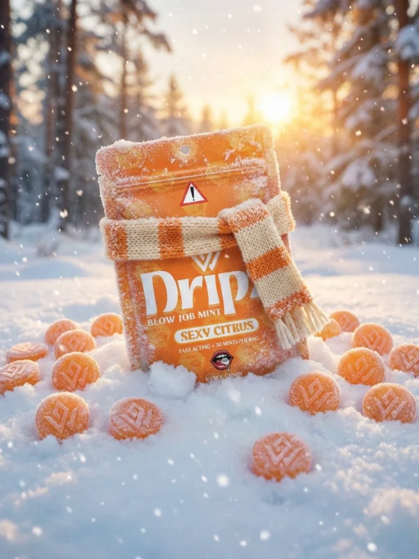 VVSex Candy Dripz Blow Job Fast Mint Enhancement Gummies Sexy Citrus v2