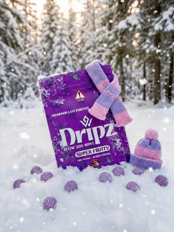 VVSex Candy Dripz Blow Job Fast Mint Enhancement Gummies Super Fruity v2