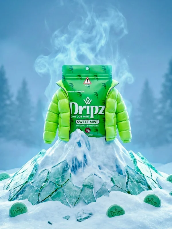 VVSex Candy Dripz Blow Job Fast Mint Enhancement Gummies Sweet Mint v2