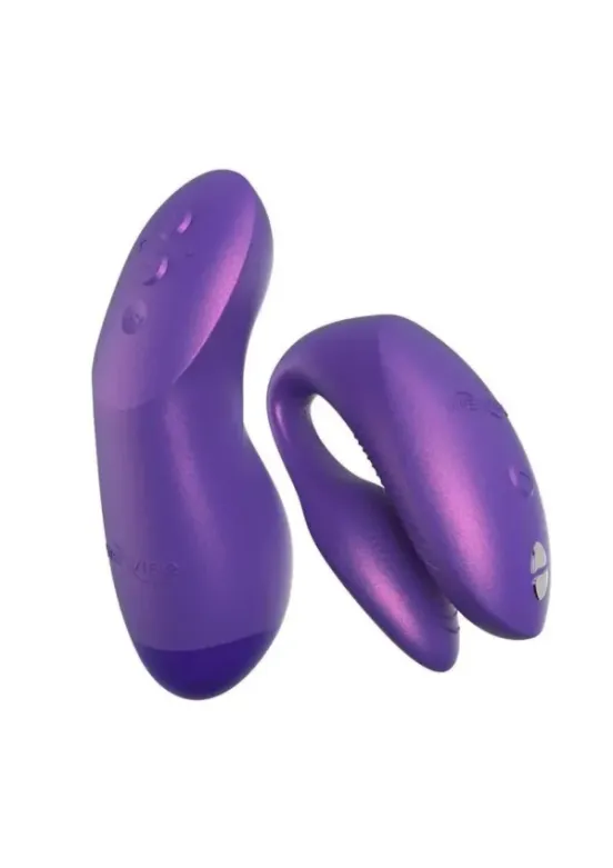 We-Vibe Chorus Rechargeable Silicone Couples Vibrator with Remote Control - Cosmic Purple v2