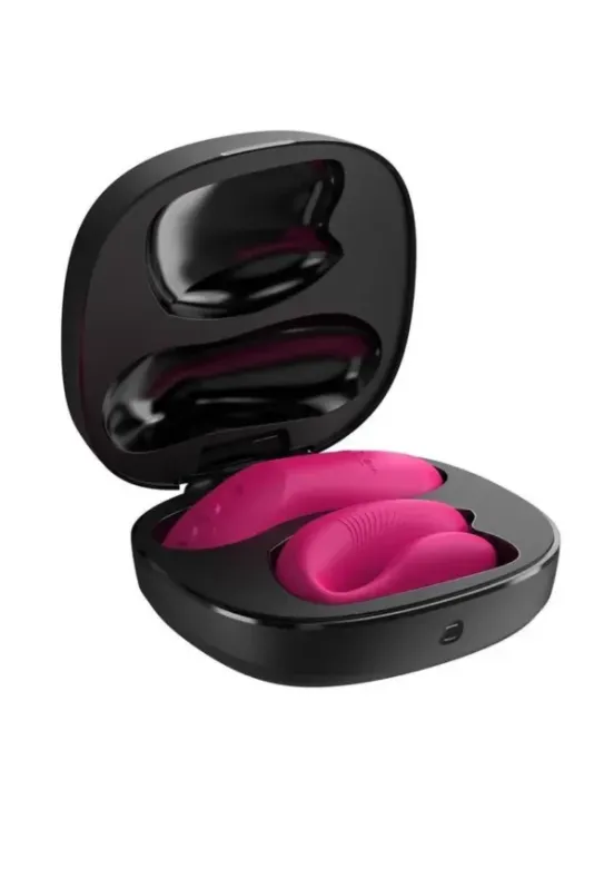 We-Vibe Chorus Rechargeable Silicone Couples Vibrator with Remote Control - Electric Pink v4