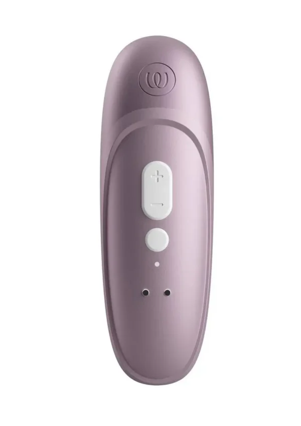 Womanizer Pro Rechargeable Silicone Air Pulse Clitoral Vibrator - Lavender_White v3