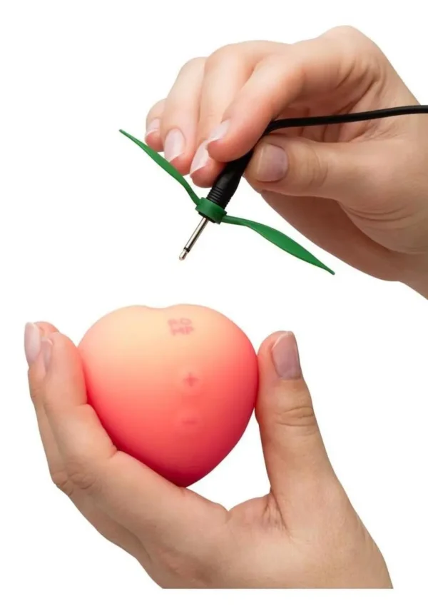 Romp Pink Peach Rechargeable Silicone Vibrator - Orange v4