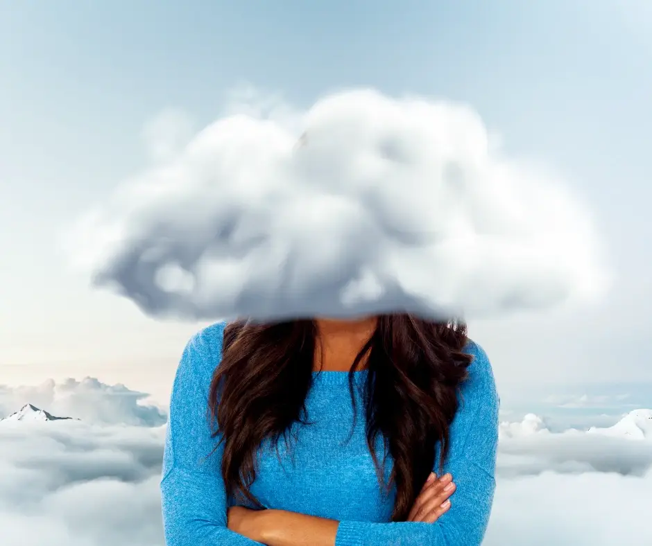 Woman with Brain Fog