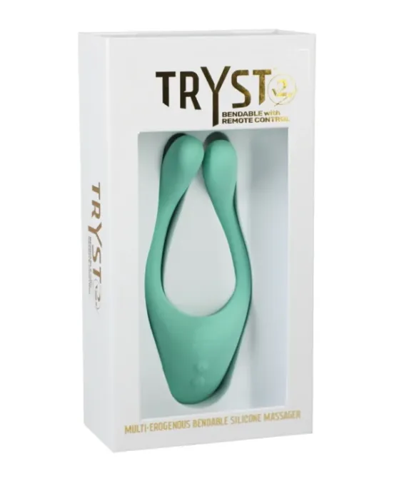 Tryst V2 Bendable Multi Zone Massager w/Remote - Mint v1