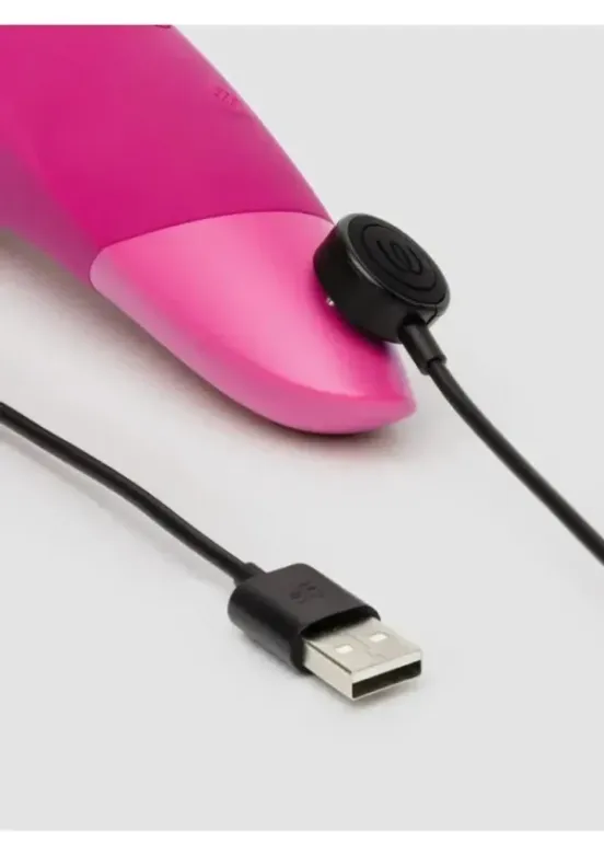 Womanizer Enhance Rechargeable Silicone Clitoral Stimulator Vibrant Pink v4