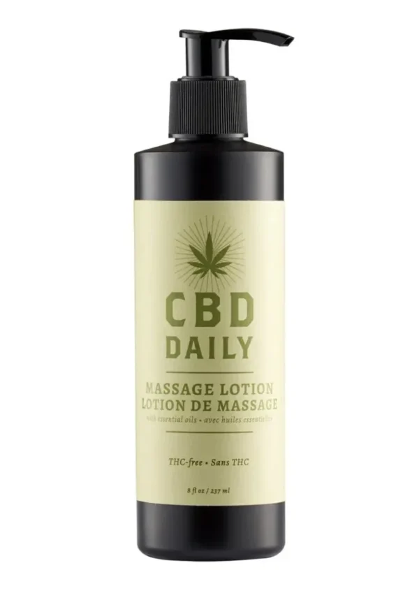 Earthly Body C B D Massage Lotion