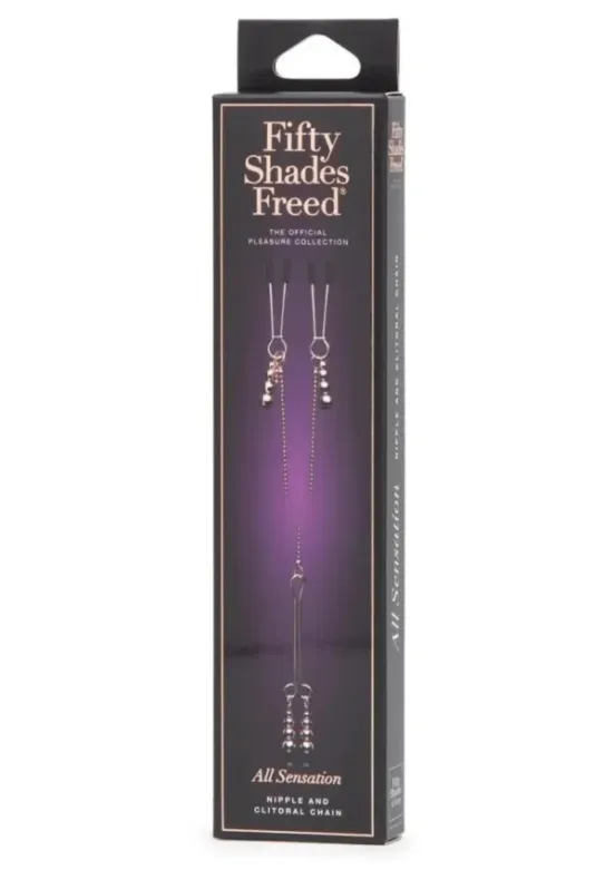 Fifty Shades Freed All Sensation Nipple Clitoral Chain v1