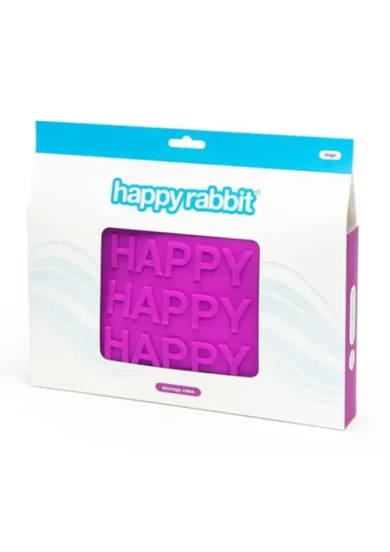 Happy Rabbit HAPPY Silicone Storage Zip Bag - Large - Purple v1