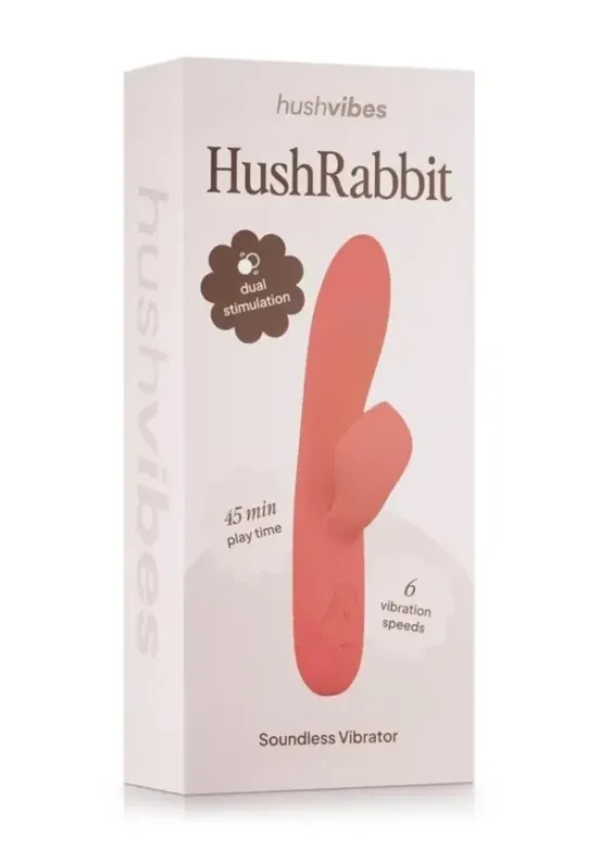 Hush Silicone Rabbit Vibrator v1
