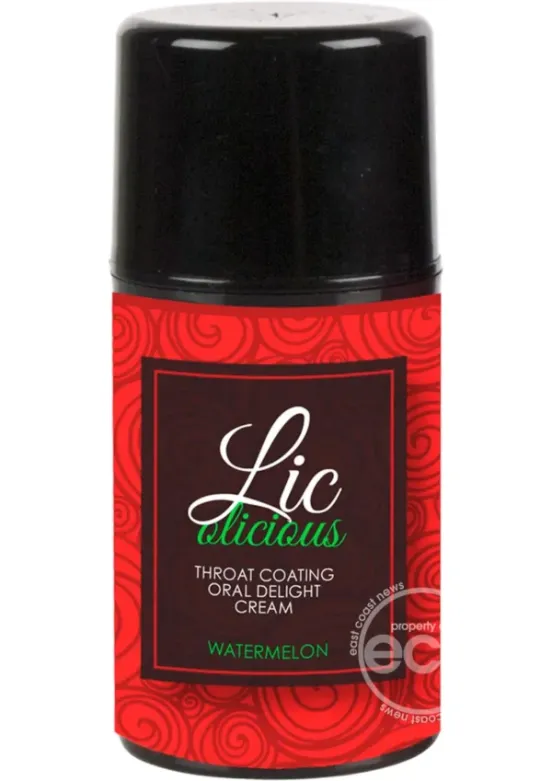 Licolicious Throat Coating Oral Delight Cream Watermelon