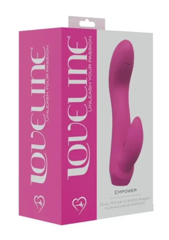 LoveLine Empower Rechargeable Dual Motor 10 Speed Rabbit Vibrator v1