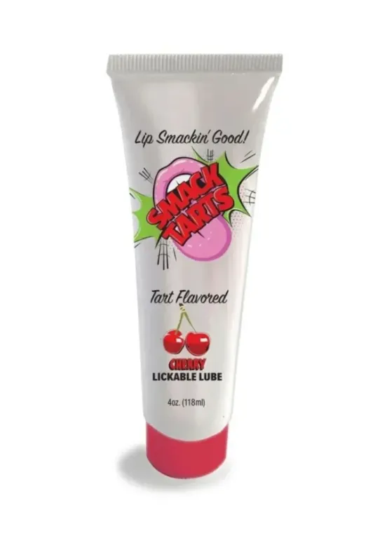 Smack Tarts Lickable Oral Gel Lubricant 4oz - Sour Cherry v1