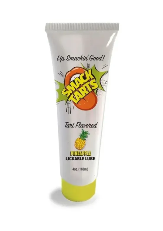 Smack Tarts Lickable Oral Gel Lubricant 4oz - Sour Pineapple v1