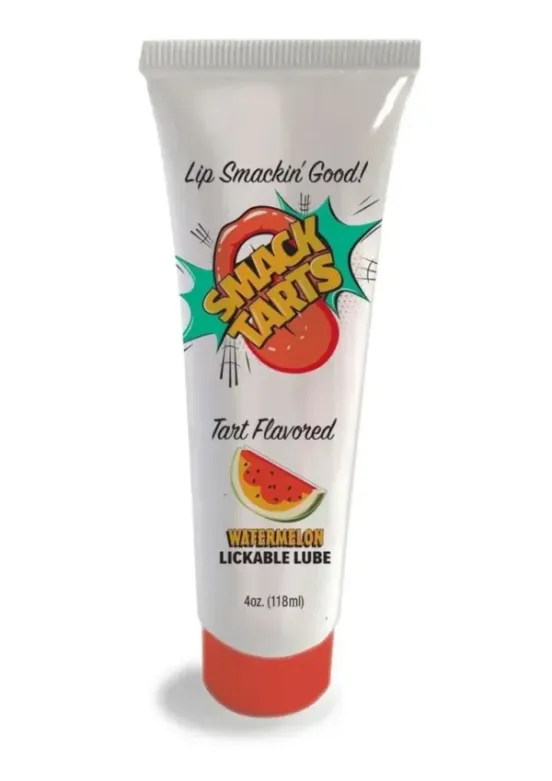 Smack Tarts Lickable Oral Gel Lubricant 4oz - Sour Watermelon v1