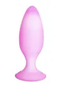 Softies Silicone Anal Plug 4in - Pink v2