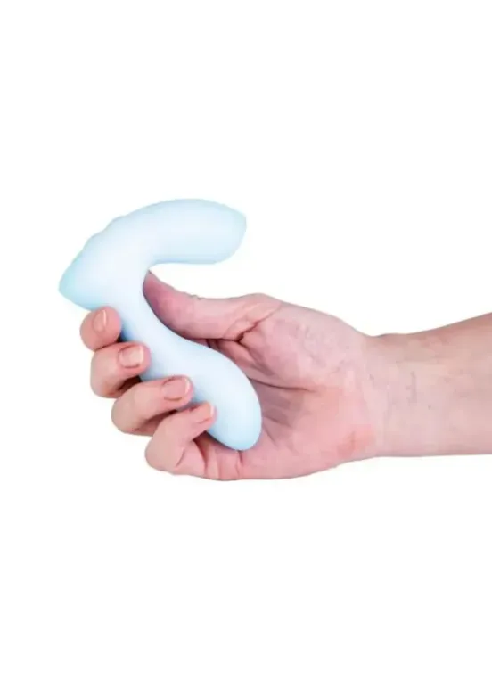 Softies Sual Silicone Rechargeable Vibrator Blue v3