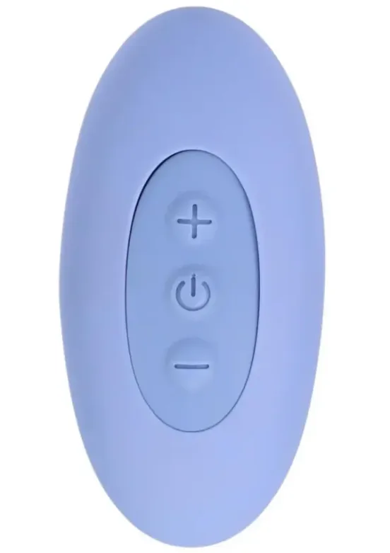 Tryst Duet Rechargeable Silicone Double End Vibrator with Remote Control - Blue v4