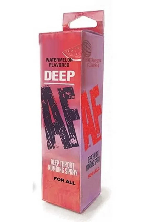 Deep AF Deep Throat Numbing Spray 1oz - Watermelon v1