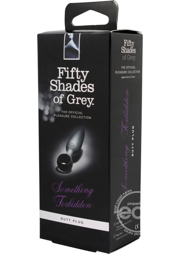 Fifty Shades of Grey Something Forbidden Butt Plug - Black