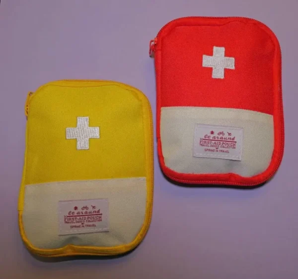Yellow Red Emergency Sex Kits