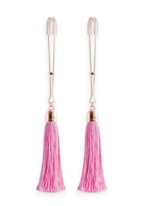 Bound Nipple Clamps T1 - Rose Gold_Pink v2