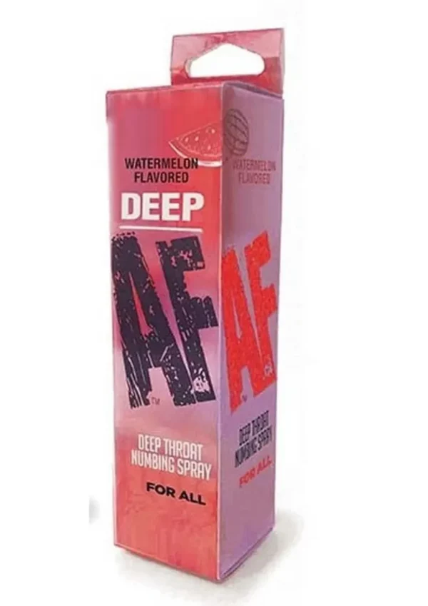 Deep AF Deep Throat Numbing Spray 1oz - Watermelon v1