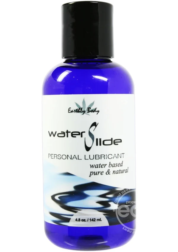 Earthly Body WaterSlide Water Based Personal Moisturizer Lubricant 4oz