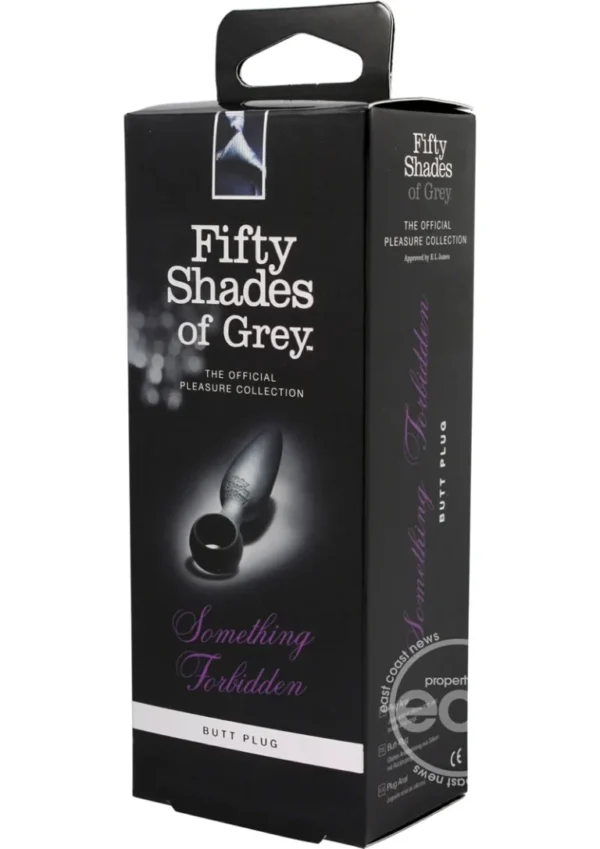 Fifty Shades of Grey Something Forbidden Butt Plug - Black