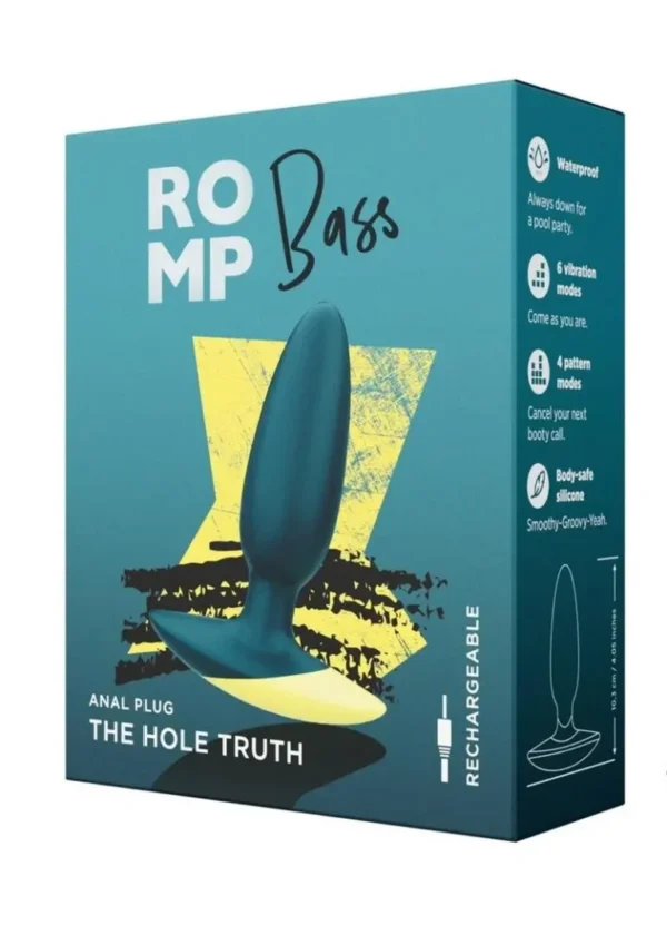 Romp Bass Rechargeable Silicone Anal Plug v1