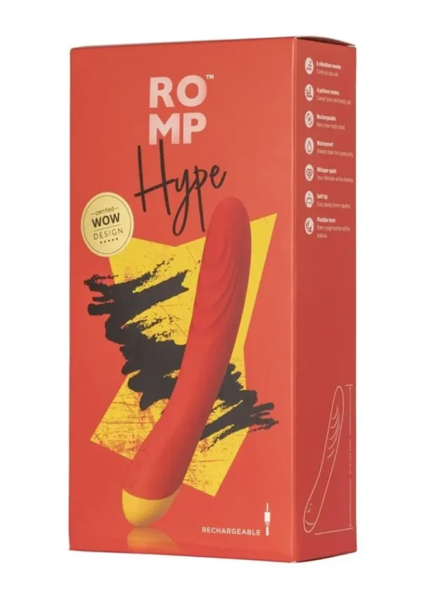 Romp Hype Rechargeable Silicone Vibrator v1
