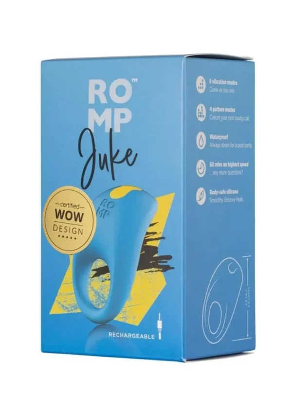 Romp Juke Rechargeable Silicone Cock Ring v1