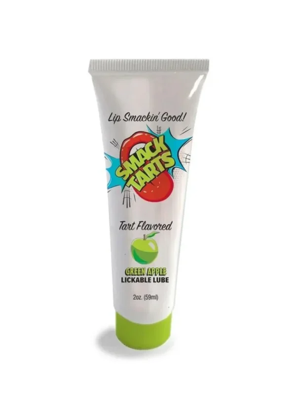 Smack Tarts Lickable Lube 2oz - Sour Green Apple v1