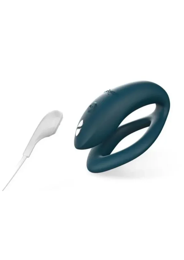 We-Vibe Sync O Rechargeable Silicone Couples Vibrator with Remote Control - Velvet Green v3