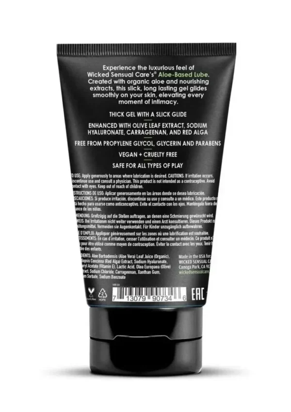 Wicked Sensual Aloe Lubricant 4oz v2