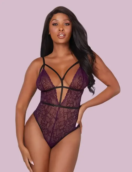 Strappy G-String Teddy | Find Your Own Passion