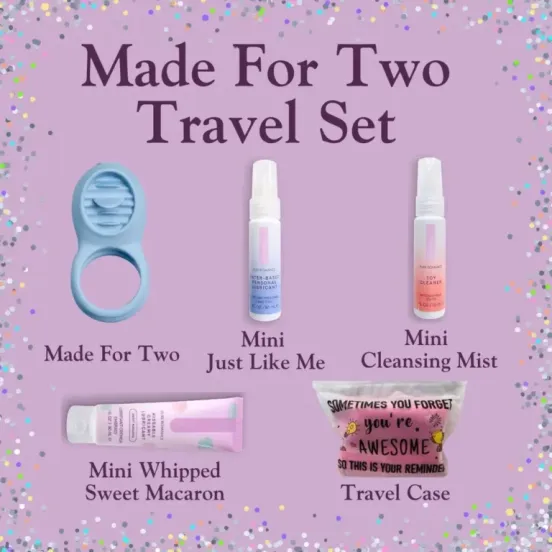 Made For Two Travel Set | Find Your Own Passion Made For Two Travel Set