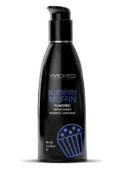 Wicked Aqua Water Based Flavored Lubricant Blueberry Muffin 2oz | Find Your Own Passion Wicked Aqua Water Based Flavored Lubricant Blueberry Muffin 2oz